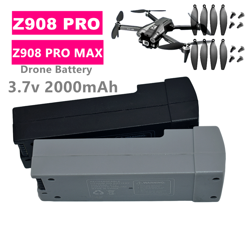 Drone Gimbal Controller - Z908 PRO Drone Battery 3.7v 2000mah