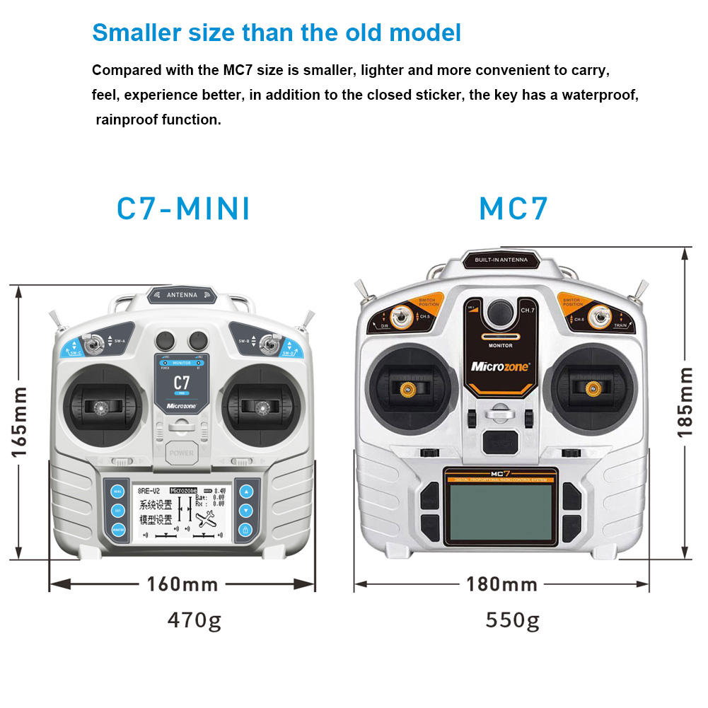 MicroZone MC7 Controller C7 MI - Drone Gimbal Controller ulasan dan harga