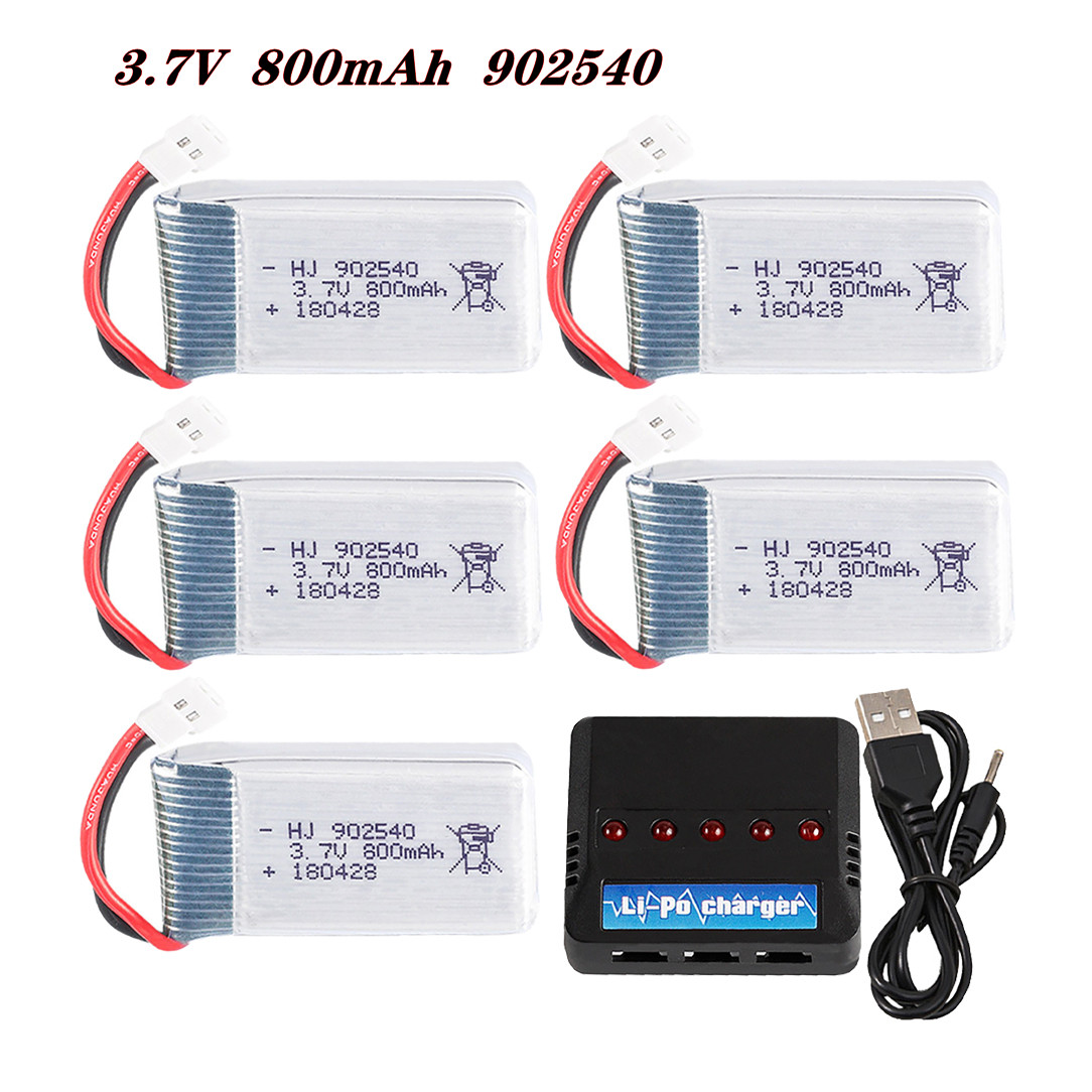 3.7V 800mAh 902540 25C Lipo Ba - Drone Gimbal Controller ulasan dan harga